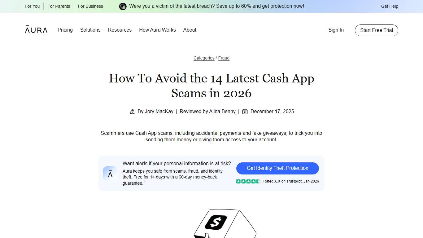 How To Avoid the 14 Latest Cash App Scams in 2026
